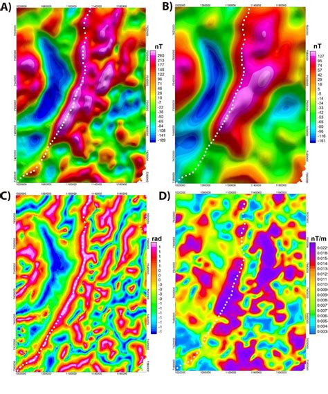 Magnetic Anomaly Maps Of Sema A Magnetic Anomaly Reduced To The Pole