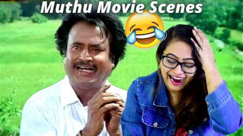 Muthu Full Tamil Movie Scenes Rajinikanth Meena Sarath Babu