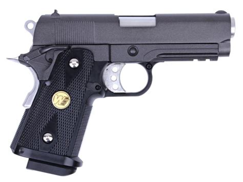 WE GBB HI CAPA 1938 A BLOWBACK AIRSOFT PISTOL BLACK Arsenal Sports