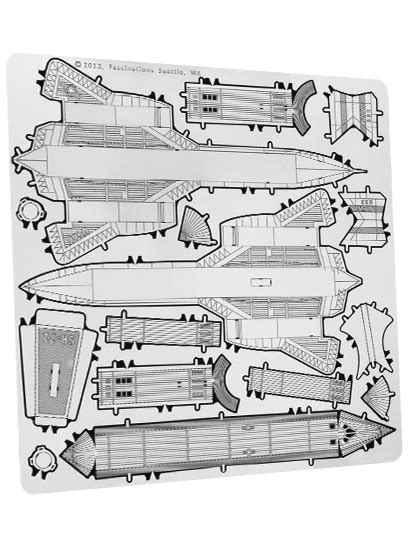 Metal Earth Sr 71 Blackbird 3d Laser Cut Flight Miniature Model Kits