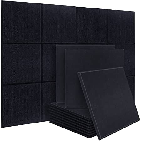 DEKIRU New 12 Pack Acoustic Foam Panels 12 X 12 X 0 4 Inches