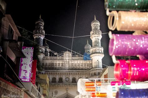 Ramazan Night Market Shopping Food Delights Charminar Hyderabad