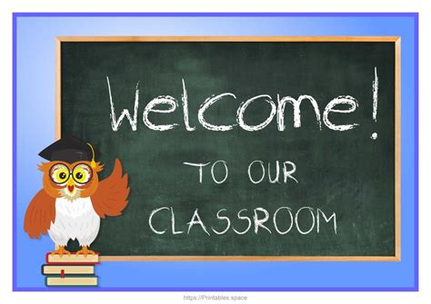 Printable Welcome Sign For Classroom - Free Printables