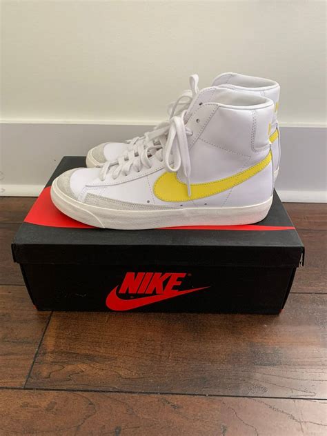 Nike Blazer Mid 77 Vintage Opti Yellow 2019 Grailed