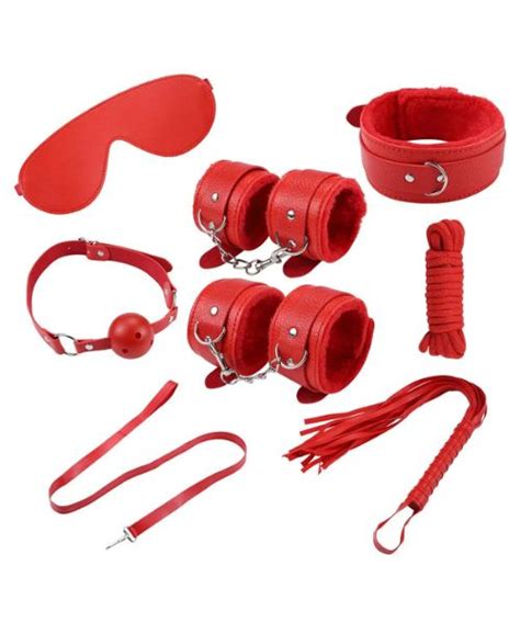 Kit Bondage Capri Rojo Tienda Sex Love Cucuta