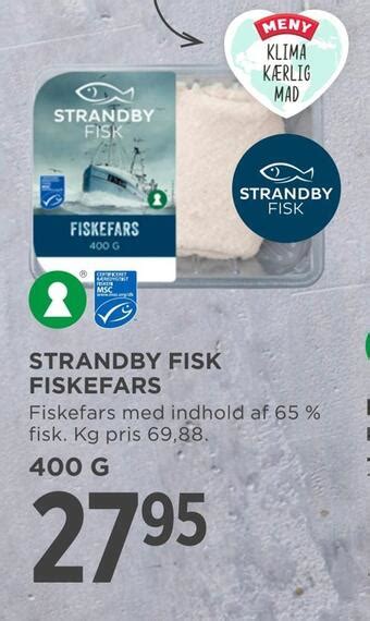 Strandby Fisk Fiskefars Tilbud Hos Meny