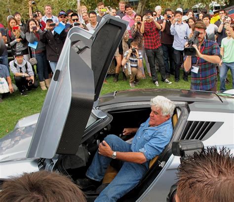 Saxton On Cars: Jay Leno Drives Ecojet To Pasedena Car Event