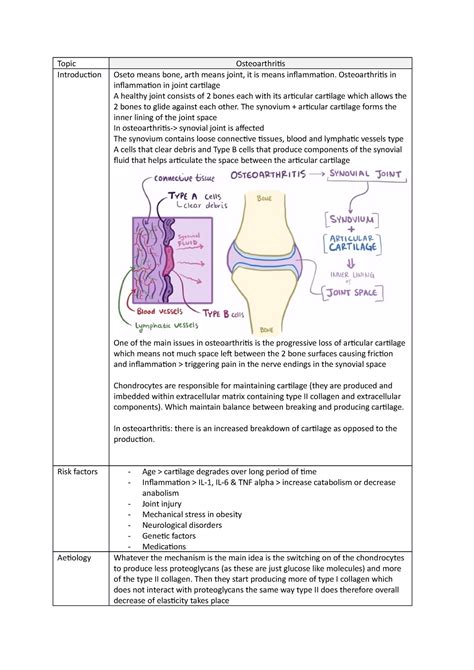 Osteoarthritis - What is OA, what causes it? how it presents? signs