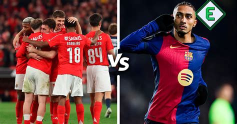 Benfica vs vs Barcelona Dónde mirar el juego de la jornada 7 de la