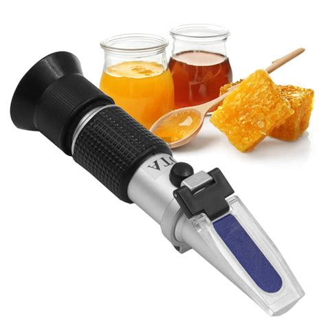 Honey Refractometer For Honey Moisturebrix And Baume 58 90 Brix Scale