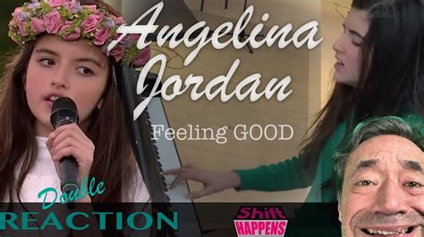 Angelina Jordan First Time Reaction To Feeling Good Performs At