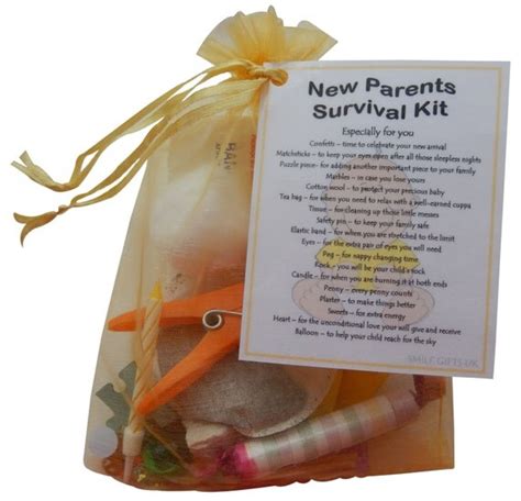 New Parents Survival Kit A Sweet Gift For By Smilegiftsuk On Etsy