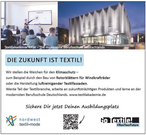 Textilakademie Nrw M Nchengladbach Digitale Ausbildung Westf Lische