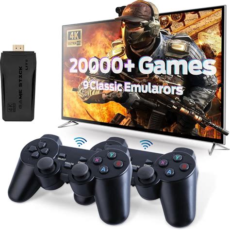 Wireless Retro Game Console Plug Play Video Tv Game Console With