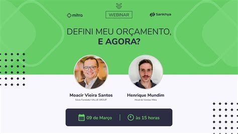 Mitra Sankhya Defini meu orçamento e agora O futuro do