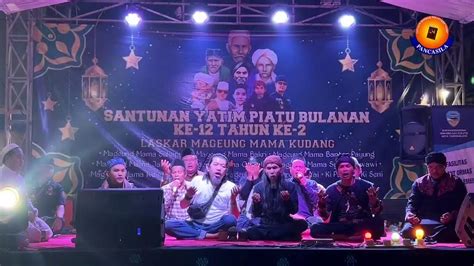 SANTUNAN YATIM PIATU KE 12 PONPES MAMA KUDANG TASIKMALAYA CARAMAH