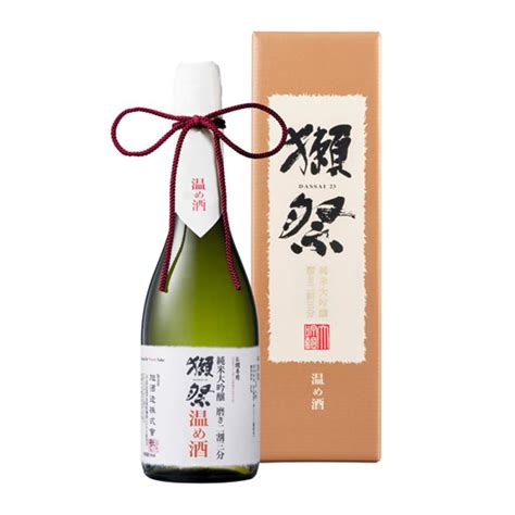 日本酒 獺祭だっさい 純米大吟醸 磨き二割三分 温め酒 720ml 化粧箱入り Dsi Jd 23hot720 細江酒店yahoo