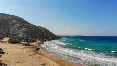 Aerial Photos Of Gavdos Island Crete Greece Stock Image Image Of Bridge Beautiful 192069939