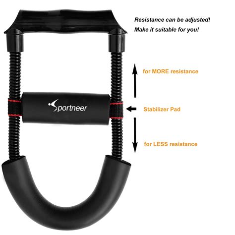 Sportneer Wrist Strengthener Forearm Exerciser Hand Developer Arm Hand