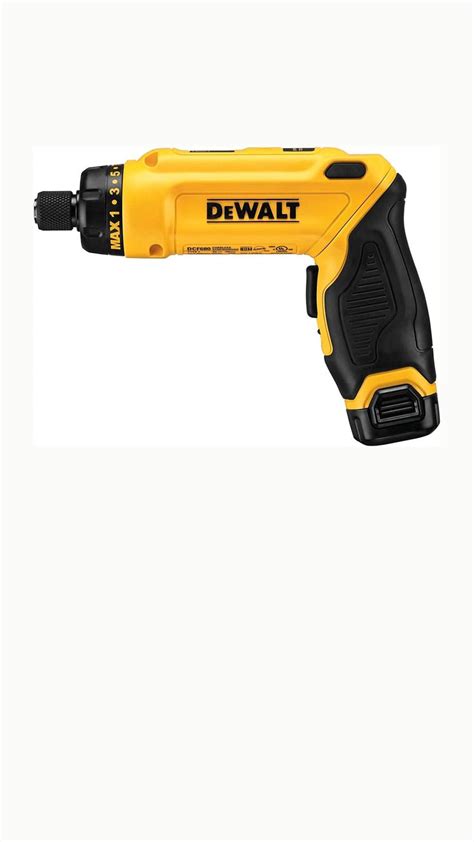 Dewalt 8v Max Cordless Screwdriver Kit Gyroscopic 2 Batteries