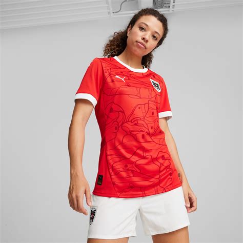 Österreich 2024 Fußball Heimtrikot Damen PUMA Österrich