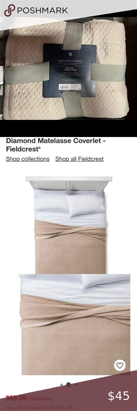 Fieldcrest Bedding | Matelasse Coverlet, | Fieldcrest, Coverlets, Pre wash