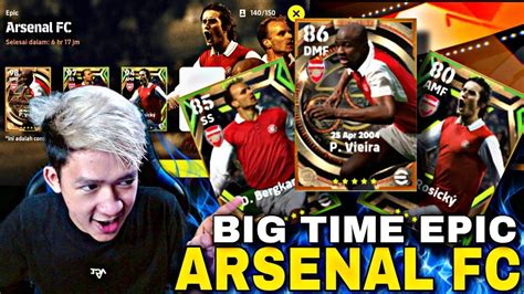 OPENPACK POTW DAN BIG TIME EPIC ARSENAL EFootball 2023 Mobile YouTube