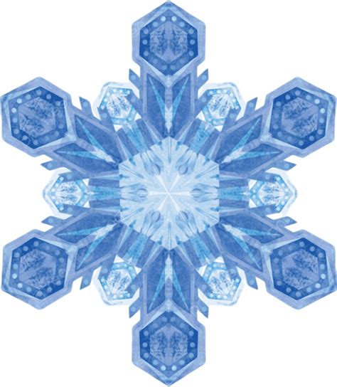 Watercolor Snowflake On White Background Christmas Art Snowflakes