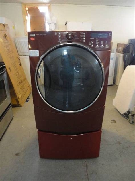 Kenmore Elite Electric Dryer With Smartheat And Steamcare Red With