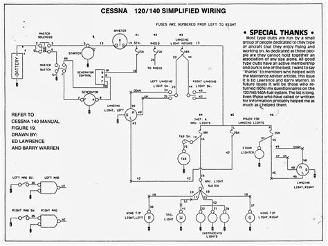 Cessna Generator Wiring Diagram Plane Power Alternator Wirin