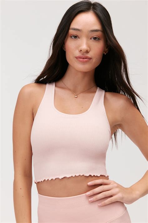 Do All Things With Love In Our Best Selling Amor Seamless Crop Tank Loved By Fans Of All Shapes