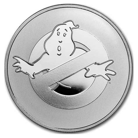 2024 1 Oz 2 NZD Niue Silver Ghostbusters No Ghost Logo Coin BU