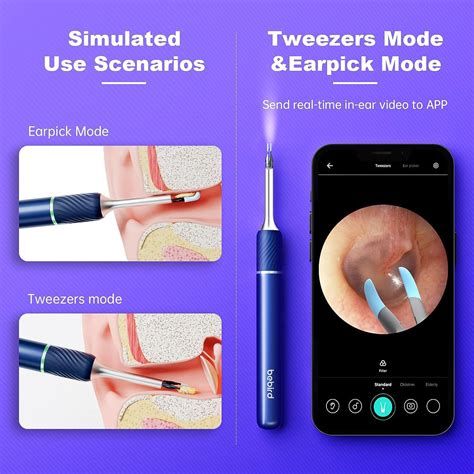 Bebird Note Mp Hd In Ear Wax Removal Tool Camera Tweezers