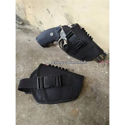 Jual SARUNG PISTOL PINGGANG HOLSTER PISTOL CASE SARUNG PISTOL