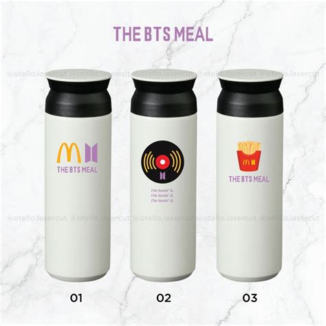 Jual Tumbler Bts Meal Mcdonalds Merchandise Tokyo Botol Minum Travel