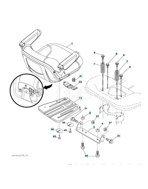 Husqvarna Gt Xlsi Seat Ghs