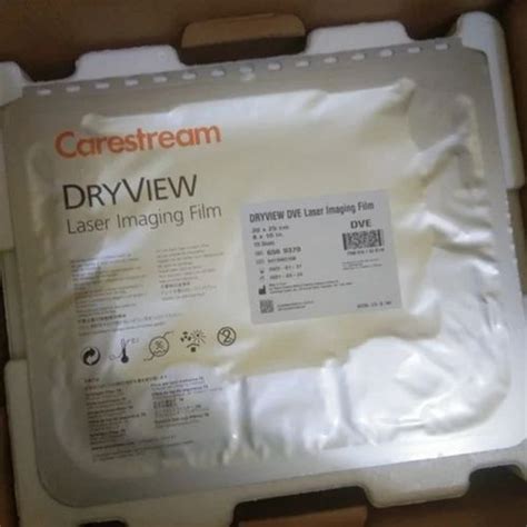 Carestream X Ray Film Dve 8x10 At 4000 Pack Dryview DVE Laser