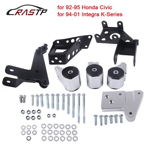 Motors Auto Parts And Accessories Aluminum For 92 95 Civic 94 01 Integra K20 K24 Billet Engine