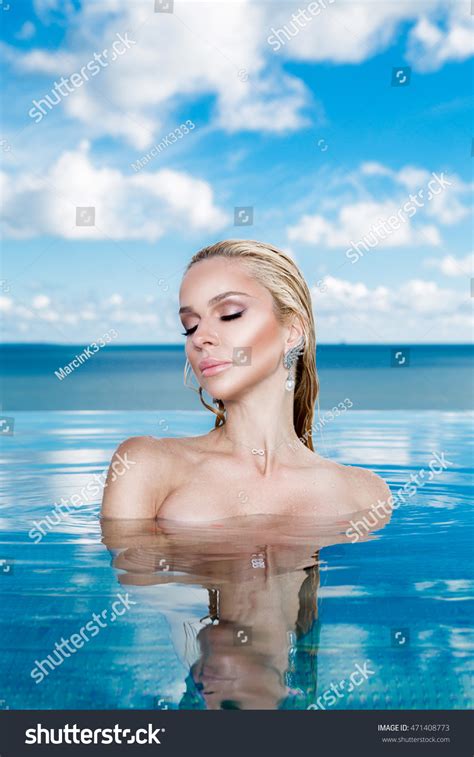 Sexy Woman Bikini On Suntanned Slim Stock Photo Shutterstock