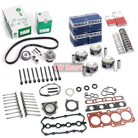 Engine Pistons Overhaul Rebuild Kit For Vw Golf R Audi S Tts Tfsi