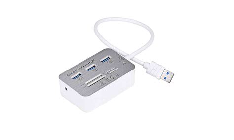 Combo 3 Port USb Hub + Card Reader – Hub Computers