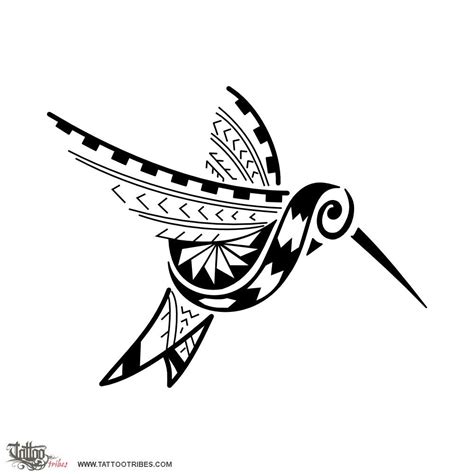 Samoan styled hummingbird. Beauty, life. Raquel requested a design for ...