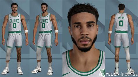 NBA 2K21 Jayson Tatum Cyberface And Body Model V2 0 By Igo Inge