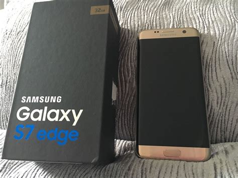 Samsung Galaxy S7 Edge 32gb Gold 4g Sm G935fd Phone Dual Sim