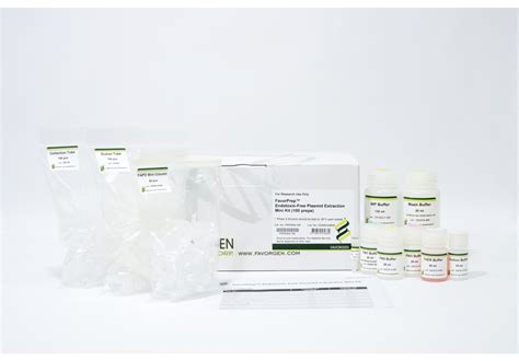 Mini FavorPrep Endotoxin Free Plasmid Extraction Kit Plasmid DNA