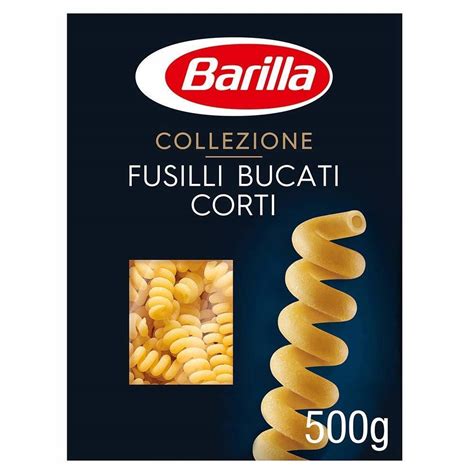 BARILLA FUSILLI BUCATI CORTI WŁOSKI MAKARON 500g 11016816508