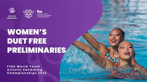 Women Duet Free Preliminaries Fina World Youth Artistic Swimming