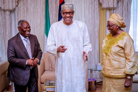 Pastor W F Kumuyi Visit President Buhari At Aso Rock SEE PHOTOS