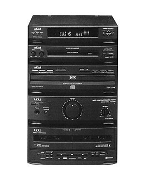 Akai MX 650 Audio Component System Manual HiFi Engine