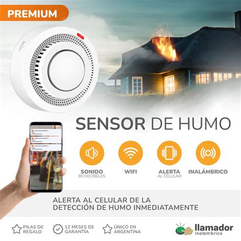 Sensor De Humo Inalambrico